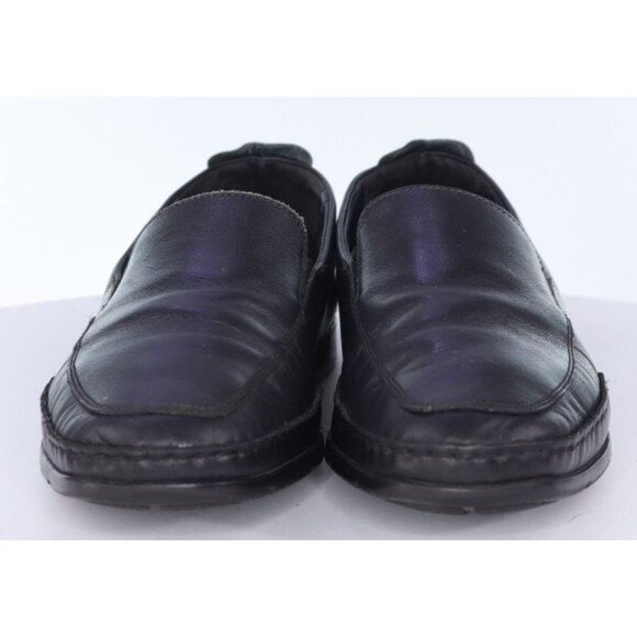 Mephisto Edilef $340 Men\'s Moc Toe Slip On Loafers Shoes Size 10 Leather Black main image 6
